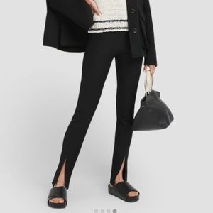 NWT Toteme Skinny Slit Trousers 36